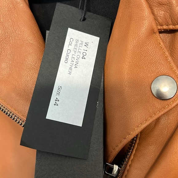 Dacute - Sleep Leather Women’s Coat - Picture 5 of 5